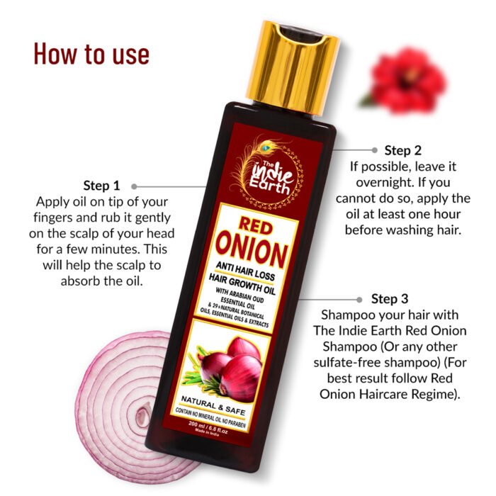 Red-Onion-Oil-200ml-How-to-use
