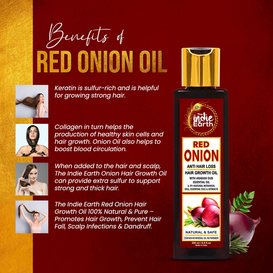 Red Onion Anti Hair Loss and Hair Growth Combo