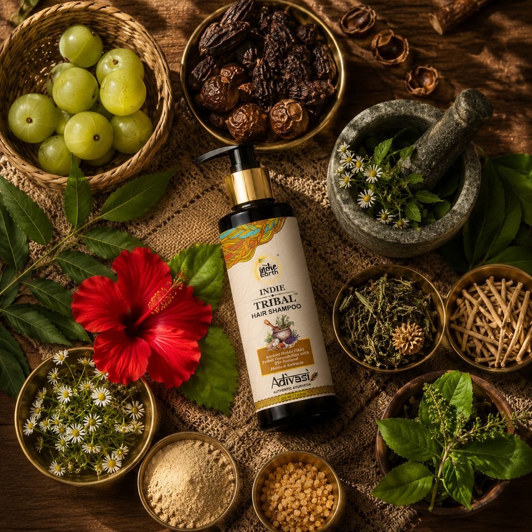 Buy Indie Tribal Adivasi Hair Shampoo, Tribal Adivasi Shampoo