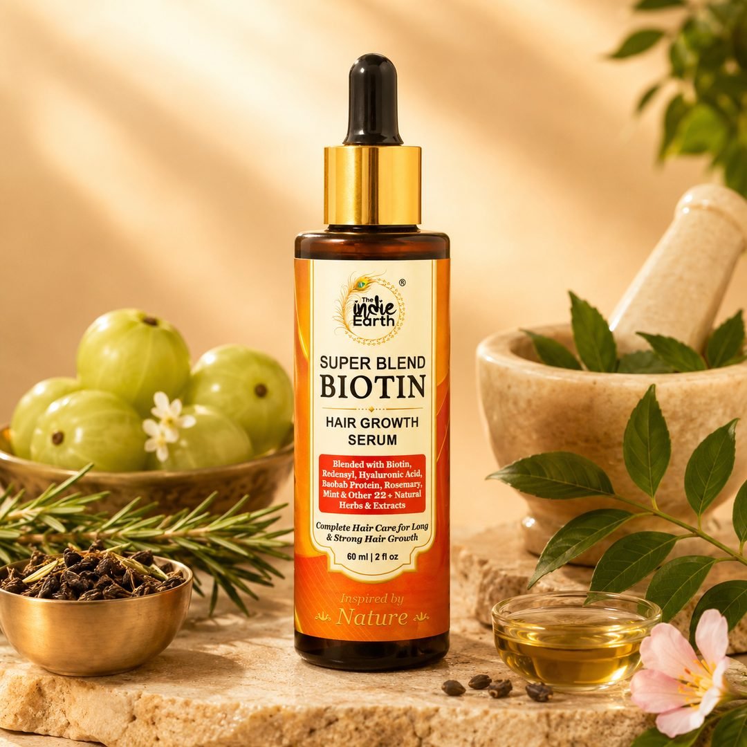 Super Blend Biotin Hair Growth Serum - The Indie Earth