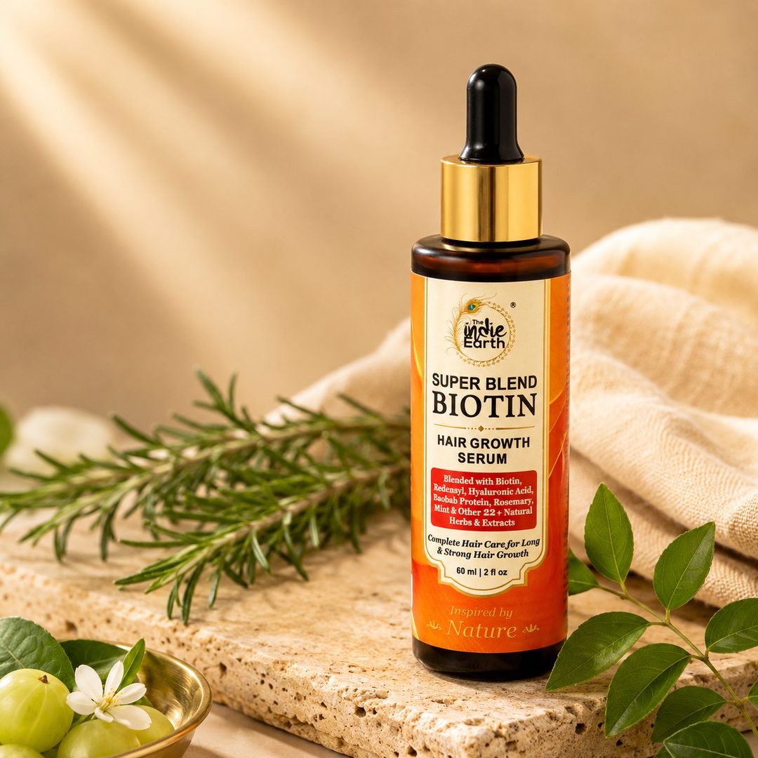 Super Blend Biotin Hair Growth Serum - The Indie Earth