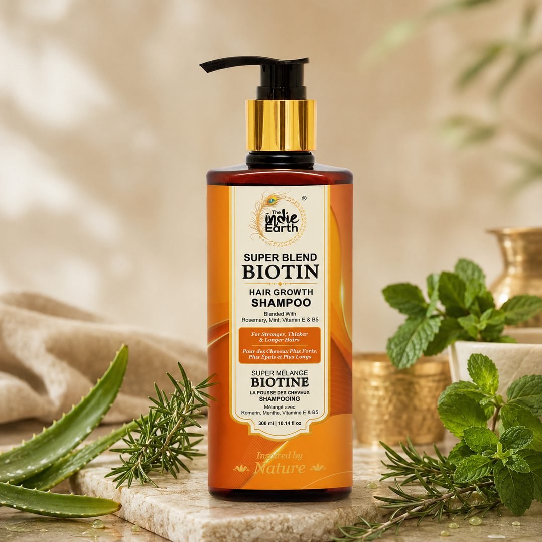Benefits of The Indie Earth Biotin Hair Growth Shampoo