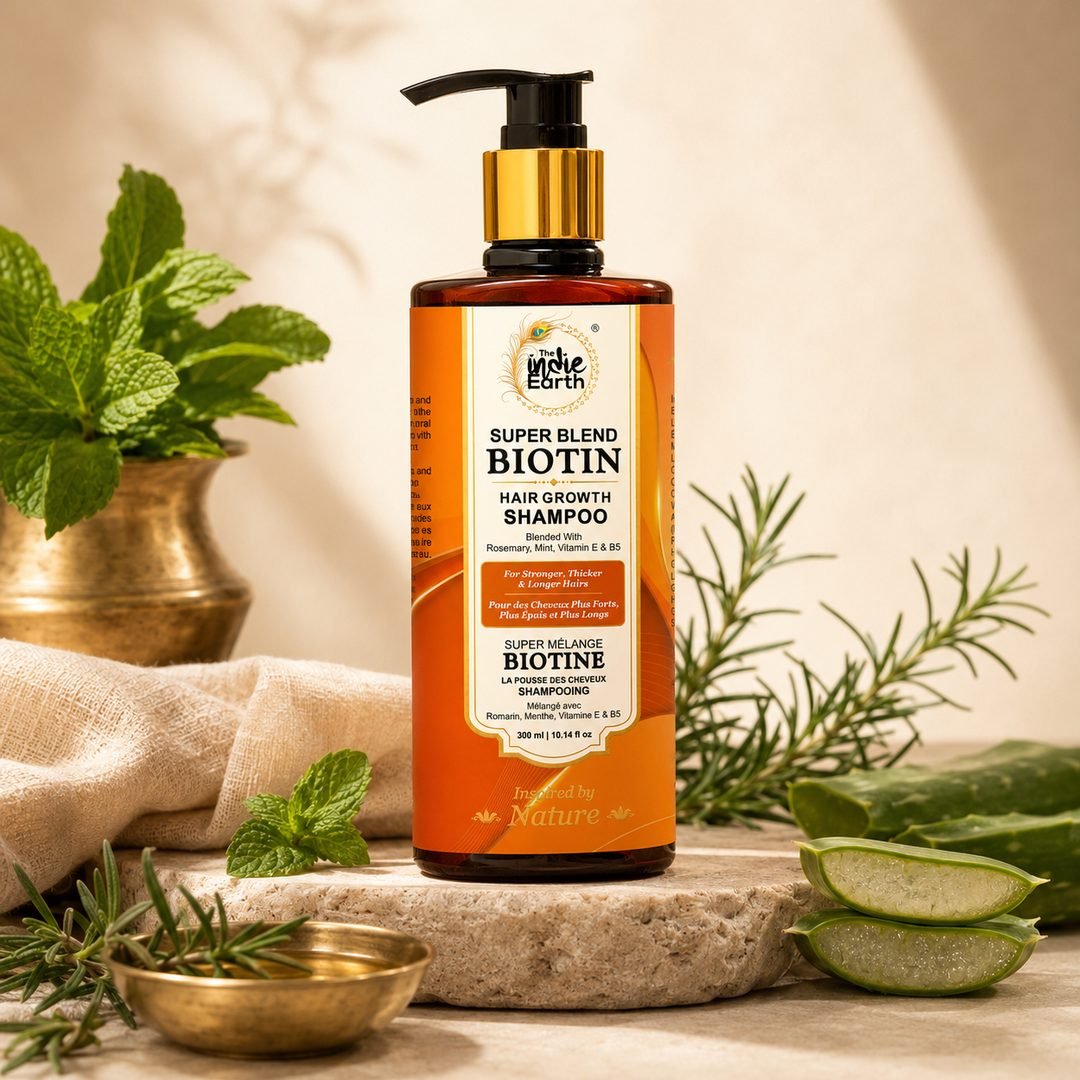 Super Blend Biotin Hair Growth Shampoo - The Indie Earth