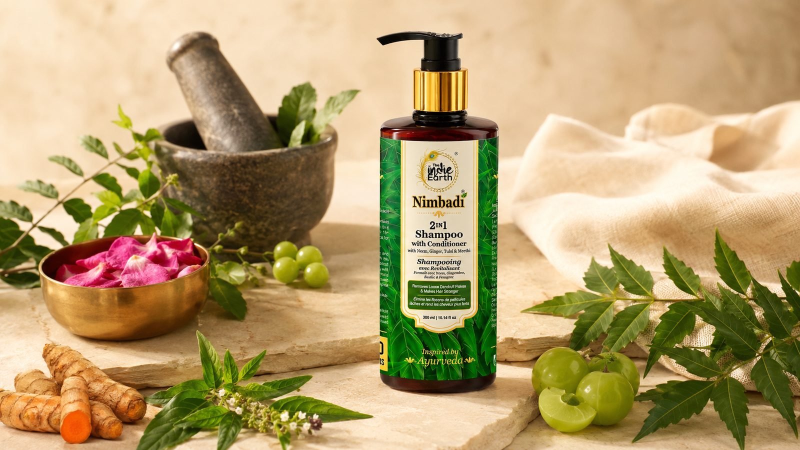 Ayurvedic botanicals by The Indie Earth