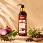 Red Onion Caffeine Hair Growth Shampoo 200ml - The Indie Earth