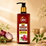 The Indie Earth Advanced Red Onion Hair Shampoo bottle