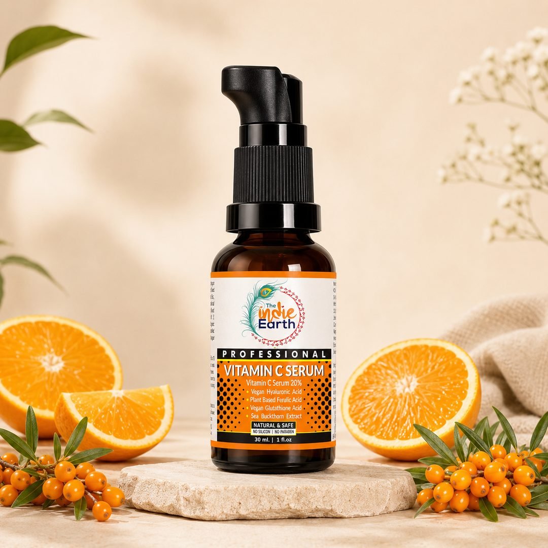 Benefits of The Indie Earth Vitamin C serum 20%