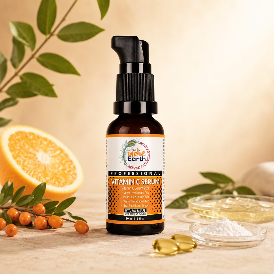 pdp-vitc-serum-info-1-main The Indie Earth Professional Vitamin C Serum 20% 30ml bottle