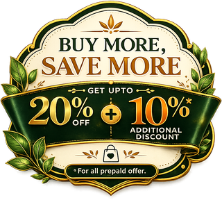 Buy more, Save more — up to 20% off + 10% on prepaid